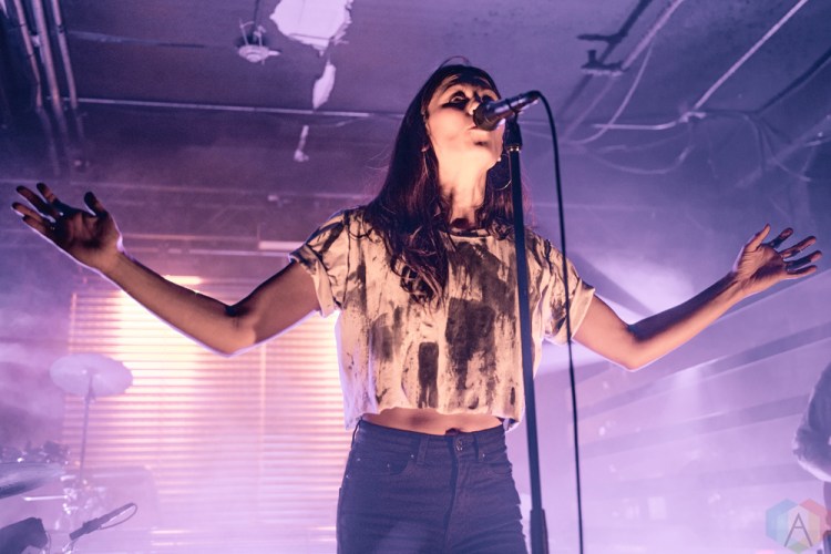 Dragonette performs at the Hoxton in Toronto on November 10, 2016. (Photo: Francesca Ludikar/Aesthetic Magazine)