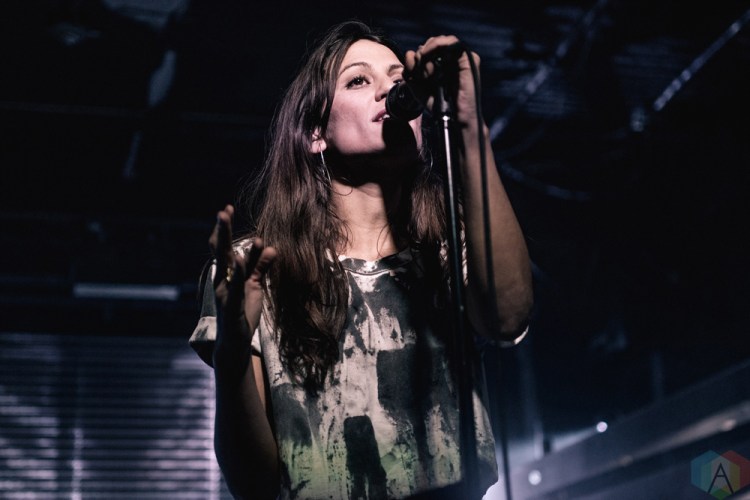 Dragonette performs at the Hoxton in Toronto on November 10, 2016. (Photo: Francesca Ludikar/Aesthetic Magazine)