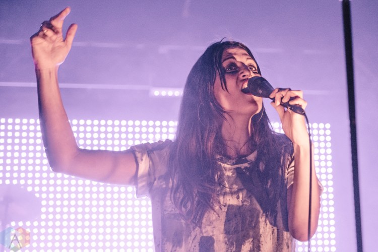 Dragonette performs at the Hoxton in Toronto on November 10, 2016. (Photo: Francesca Ludikar/Aesthetic Magazine)