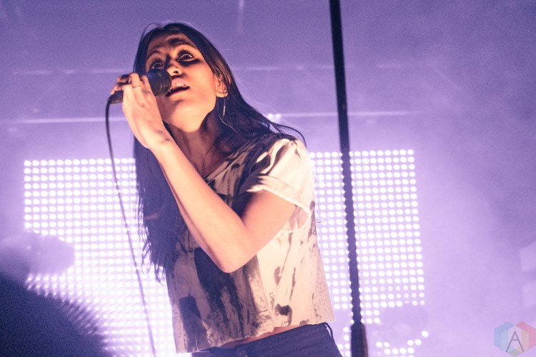 Dragonette performs at the Hoxton in Toronto on November 10, 2016. (Photo: Francesca Ludikar/Aesthetic Magazine)
