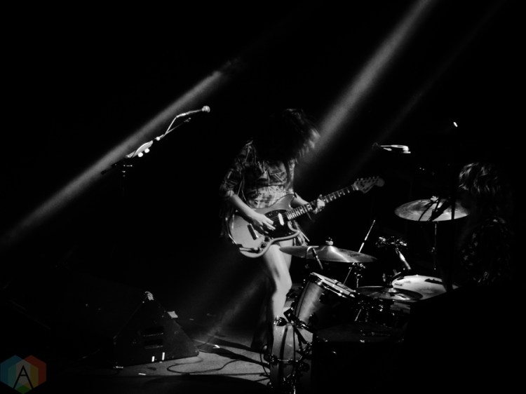 Deap Vally performs at the Roseland Theater in Portland, Oregon on October 21, 2016. (Photo: Kristen Fisher/Aesthetic Magazine)
