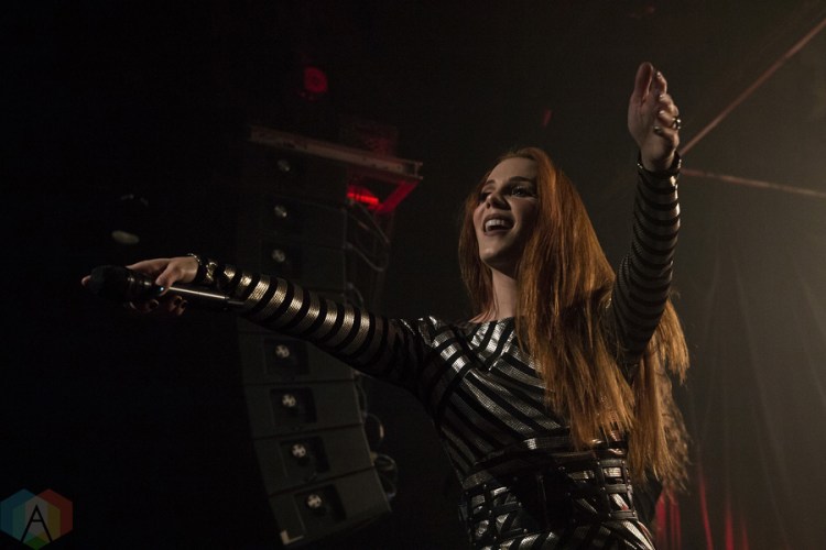 Epica performs at the Phoenix Concert Theatre in Toronto on November 6, 2016. (Photo: Theo Rallis/Aesthetic Magazine)