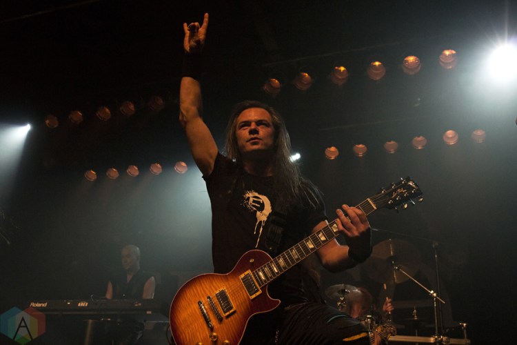 Epica performs at the Phoenix Concert Theatre in Toronto on November 6, 2016. (Photo: Theo Rallis/Aesthetic Magazine)