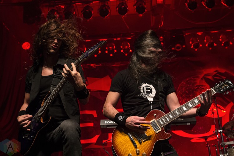 Epica performs at the Phoenix Concert Theatre in Toronto on November 6, 2016. (Photo: Theo Rallis/Aesthetic Magazine)