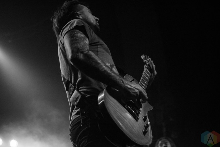 Every Time I Die performs at the Mr. Smalls Funhouse in Pittsburgh on November 5, 2016. (Photo: Aaron Eck/Aesthetic Magazine)