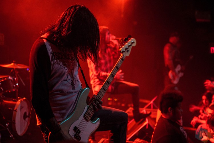 Every Time I Die performs at the Mr. Smalls Funhouse in Pittsburgh on November 5, 2016. (Photo: Aaron Eck/Aesthetic Magazine)