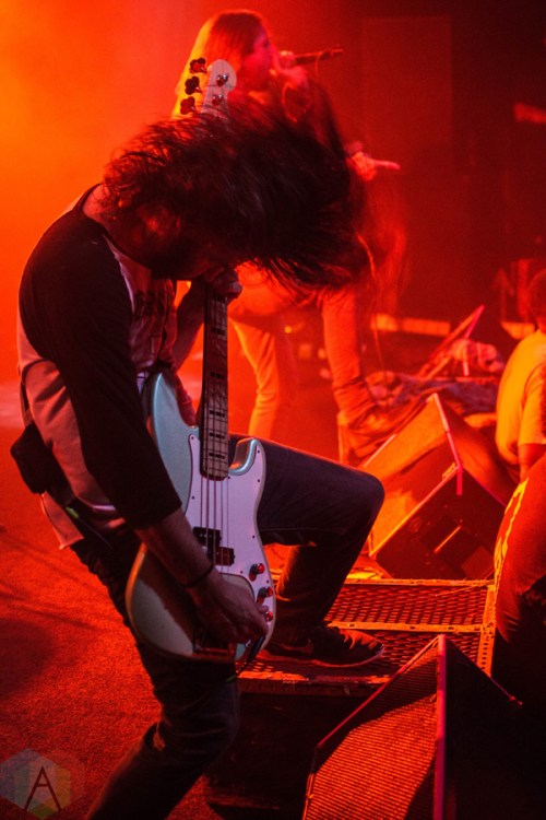 Every Time I Die performs at the Mr. Smalls Funhouse in Pittsburgh on November 5, 2016. (Photo: Aaron Eck/Aesthetic Magazine)