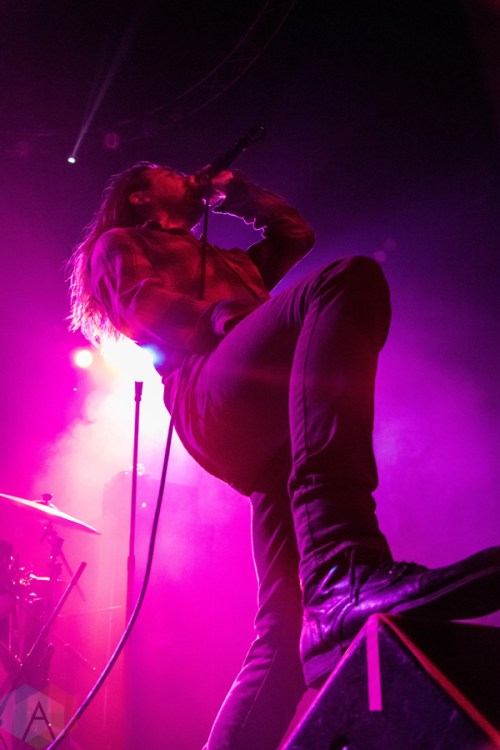 Every Time I Die performs at the Mr. Smalls Funhouse in Pittsburgh on November 5, 2016. (Photo: Aaron Eck/Aesthetic Magazine)