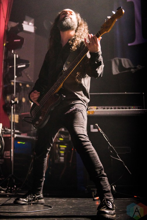 Evergrey performs at the O2 Ritz Manchester in Manchester, UK on November 12, 2016. (Photo: Gunnar Mallon/Aesthetic Magazine)