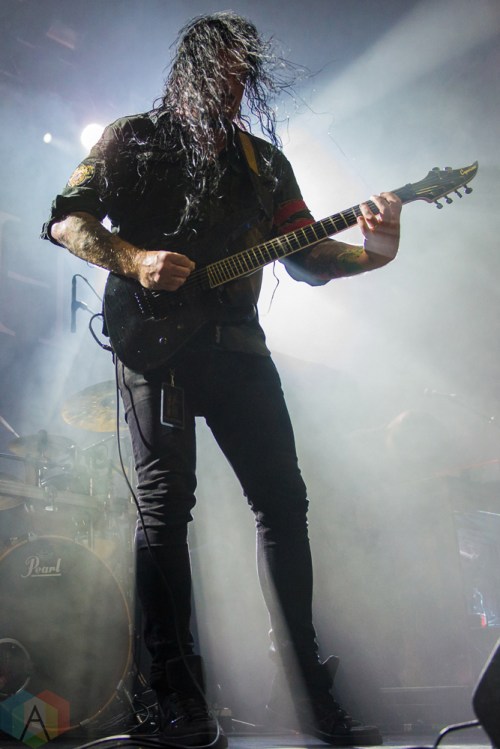 Evergrey performs at the O2 Ritz Manchester in Manchester, UK on November 12, 2016. (Photo: Gunnar Mallon/Aesthetic Magazine)