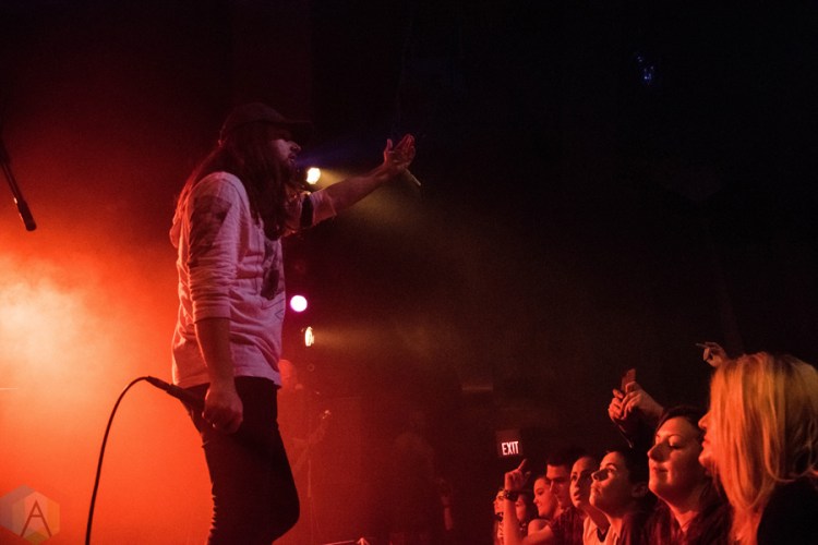 Fit For A King performs at the Mr. Smalls Funhouse in Pittsburgh on November 5, 2016. (Photo: Aaron Eck/Aesthetic Magazine)