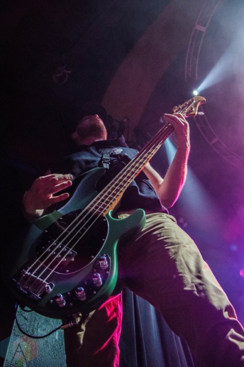 Fit For A King performs at the Mr. Smalls Funhouse in Pittsburgh on November 5, 2016. (Photo: Aaron Eck/Aesthetic Magazine)