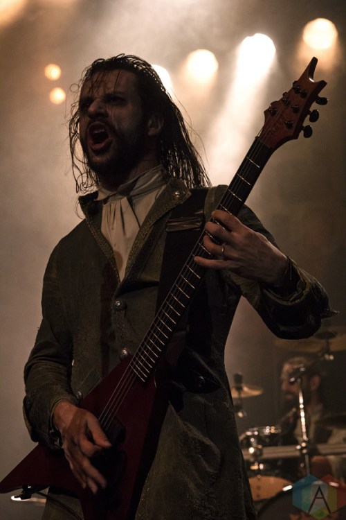 Fleshgod Apocalypse performs at the Phoenix Concert Theatre in Toronto on November 6, 2016. (Photo: Theo Rallis/Aesthetic Magazine)