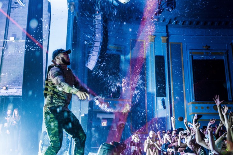 Flosstradamus performs at the Danforth Music Hall in Toronto on November 25, 2016. (Photo: Kelsey Giesbrecht/Aesthetic Magazine)