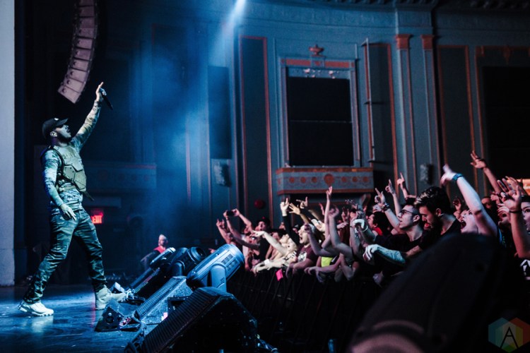 Flosstradamus performs at the Danforth Music Hall in Toronto on November 25, 2016. (Photo: Kelsey Giesbrecht/Aesthetic Magazine)