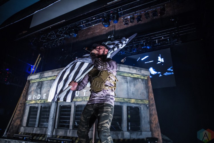 Flosstradamus performs at the Danforth Music Hall in Toronto on November 25, 2016. (Photo: Kelsey Giesbrecht/Aesthetic Magazine)