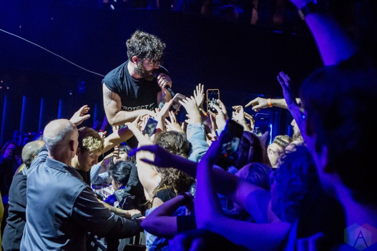 Foals performs at Rebel Nightclub in Toronto on November 7, 2016. (Photo: Katrina Lat/Aesthetic Magazine)