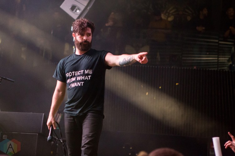 Foals performs at Rebel Nightclub in Toronto on November 7, 2016. (Photo: Katrina Lat/Aesthetic Magazine)