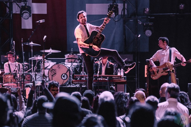 Frank Turner performs at Massey Hall in Toronto on November 4, 2016. (Photo: Francesca Ludikar/Aesthetic Magazine)