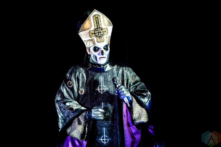 Ghost performs at the Queen Elizabeth Theatre in Toronto on November 9, 2016. (Photo: Angelo Marchini/Aesthetic Magazine)