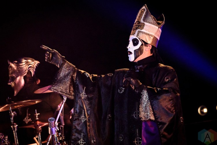Ghost performs at the Queen Elizabeth Theatre in Toronto on November 9, 2016. (Photo: Angelo Marchini/Aesthetic Magazine)