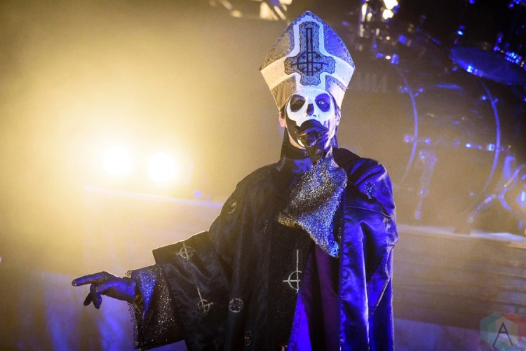 Ghost performs at the Queen Elizabeth Theatre in Toronto on November 9, 2016. (Photo: Angelo Marchini/Aesthetic Magazine)