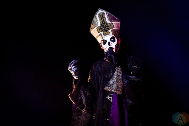 Ghost performs at the Queen Elizabeth Theatre in Toronto on November 9, 2016. (Photo: Angelo Marchini/Aesthetic Magazine)