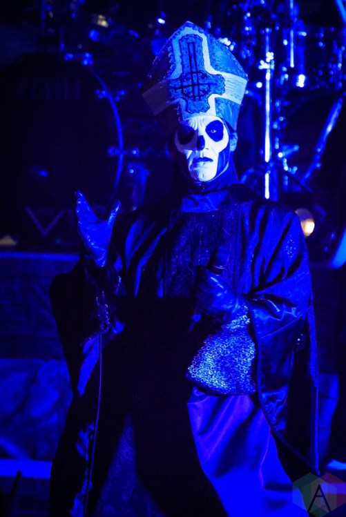 Ghost performs at the Queen Elizabeth Theatre in Toronto on November 9, 2016. (Photo: Angelo Marchini/Aesthetic Magazine)