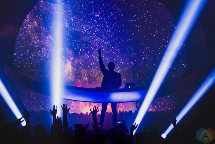 Jai Wolf performs at The Opera House in Toronto on November 3, 2016. (Photo: Adam Horton/Aesthetic Magazine)