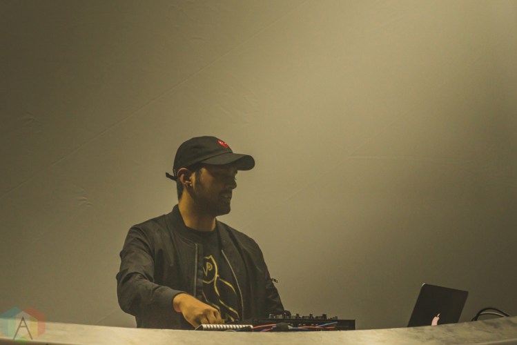 Jai Wolf performs at The Opera House in Toronto on November 3, 2016. (Photo: Adam Horton/Aesthetic Magazine)