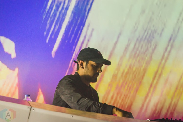 Jai Wolf performs at The Opera House in Toronto on November 3, 2016. (Photo: Adam Horton/Aesthetic Magazine)
