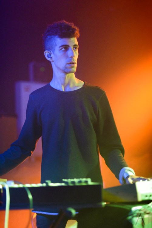 Jojo Mayer / Nerve perform at the O2 Academy Sheffield in Sheffield, UK on November 4, 2016. (Photo: Gunnar Mallon/Aesthetic Magazine)