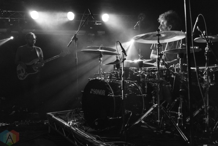 Jojo Mayer / Nerve perform at the O2 Academy Sheffield in Sheffield, UK on November 4, 2016. (Photo: Gunnar Mallon/Aesthetic Magazine)