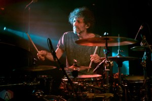 Jojo Mayer / Nerve perform at the O2 Academy Sheffield in Sheffield, UK on November 4, 2016. (Photo: Gunnar Mallon/Aesthetic Magazine)