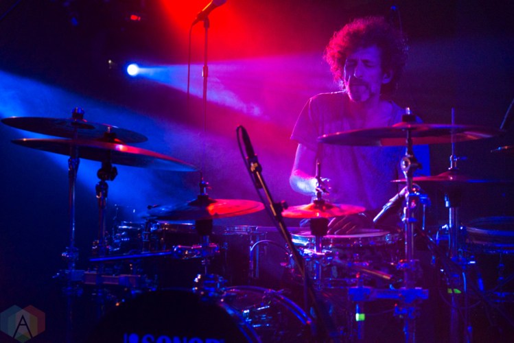 Jojo Mayer / Nerve perform at the O2 Academy Sheffield in Sheffield, UK on November 4, 2016. (Photo: Gunnar Mallon/Aesthetic Magazine)