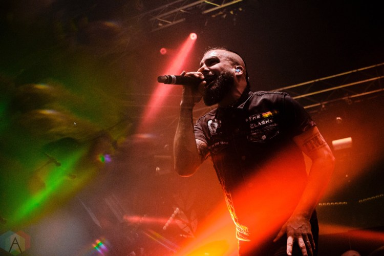Killswitch Engage performs at the O2 Academy Newcastle in Newcastle, UK on November 27, 2016. (Photo: Kelly Hamilton/Aesthetic Magazine)