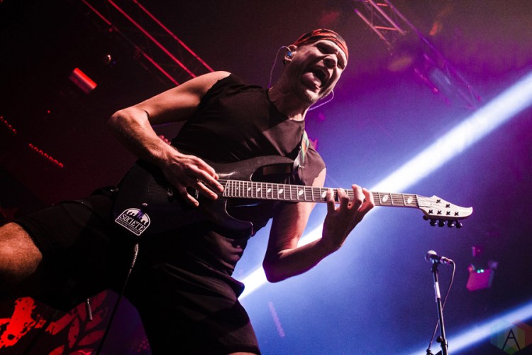 Killswitch Engage performs at the O2 Academy Newcastle in Newcastle, UK on November 27, 2016. (Photo: Kelly Hamilton/Aesthetic Magazine)