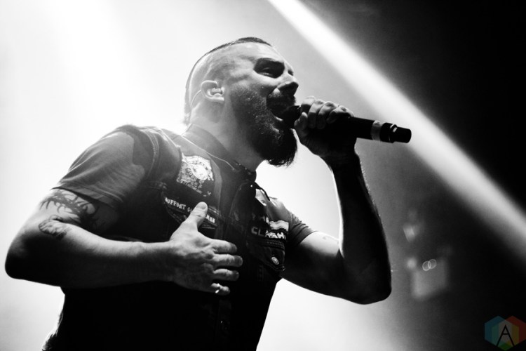 Killswitch Engage performs at the O2 Academy Newcastle in Newcastle, UK on November 27, 2016. (Photo: Kelly Hamilton/Aesthetic Magazine)