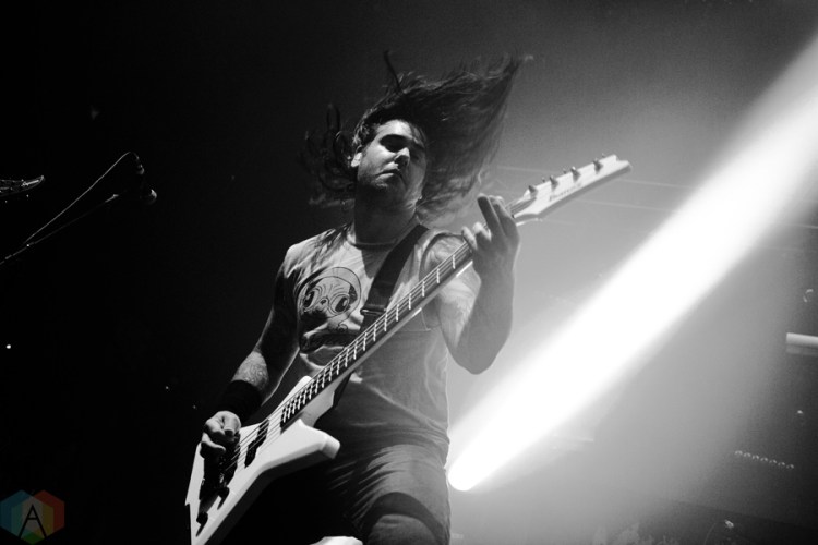 Killswitch Engage performs at the O2 Academy Newcastle in Newcastle, UK on November 27, 2016. (Photo: Kelly Hamilton/Aesthetic Magazine)