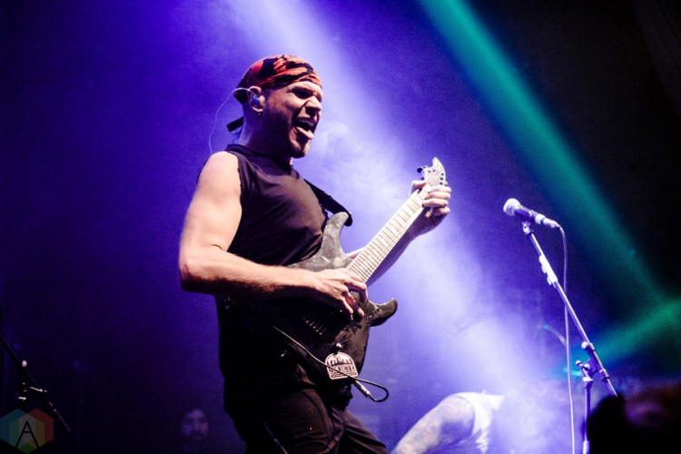 Killswitch Engage performs at the O2 Academy Newcastle in Newcastle, UK on November 27, 2016. (Photo: Kelly Hamilton/Aesthetic Magazine)