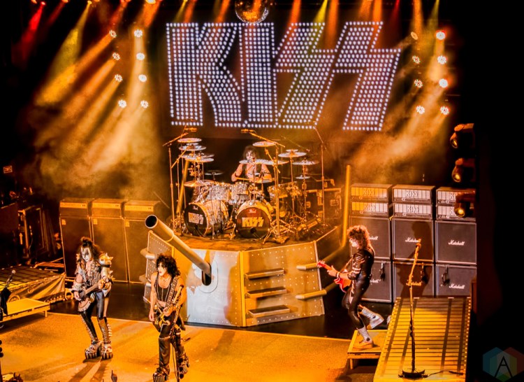 KISS performs aboard the The Norwegian Pearl during the 2016 Kiss Kruise. (Photo: Andrew Hartl/Aesthetic Magazine)
