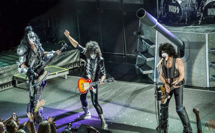 KISS performs aboard the The Norwegian Pearl during the 2016 Kiss Kruise. (Photo: Andrew Hartl/Aesthetic Magazine)