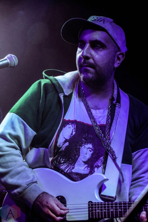 Kissing is a Crime performs at the Rock and Roll Hotel in Washington D.C. on November 12, 2016. (Photo: Kathryn DeFrank/Aesthetic Magazine)