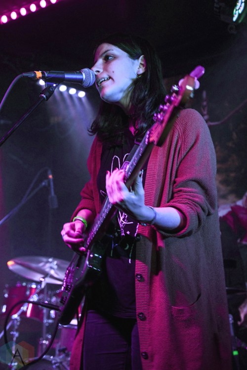 Kissing is a Crime performs at the Rock and Roll Hotel in Washington D.C. on November 12, 2016. (Photo: Kathryn DeFrank/Aesthetic Magazine)