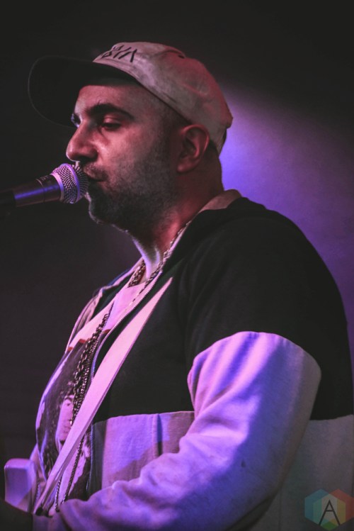 Kissing is a Crime performs at the Rock and Roll Hotel in Washington D.C. on November 12, 2016. (Photo: Kathryn DeFrank/Aesthetic Magazine)