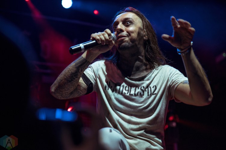 Lacuna Coil performs at KOKO in London, UK on November 11, 2016. (Photo: Rossi Ivanova/Aesthetic Magazine)