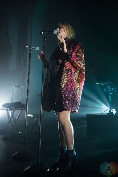 Lapsley performs at the Danforth Music Hall in Toronto on November 6, 2016. (Photo: Morgan Hotston/Aesthetic Magazine)
