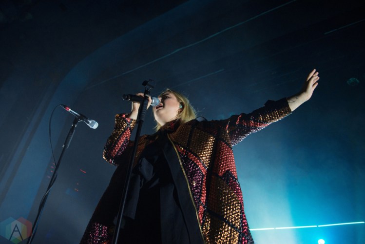 Lapsley performs at the Danforth Music Hall in Toronto on November 6, 2016. (Photo: Morgan Hotston/Aesthetic Magazine)