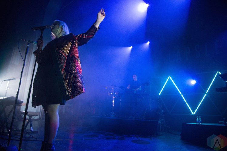 Lapsley performs at the Danforth Music Hall in Toronto on November 6, 2016. (Photo: Morgan Hotston/Aesthetic Magazine)