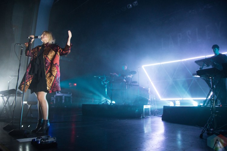 Lapsley performs at the Danforth Music Hall in Toronto on November 6, 2016. (Photo: Morgan Hotston/Aesthetic Magazine)